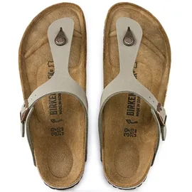 Birkenstock Gizeh Birko-Flor Nubuk stone 46