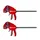 einhell accessories Einhell Einhandzwingen-Set 2 x 300 mm (Schnelllösegriff, 300 mm Spannweite, 150 kg Spannkraft, Spreizfunktion, tiefe Ausladung, werkzeugfreier Umbau)