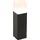 QAZQA Stehende Außenlampe Aluminium 30 cm inkl. E27 LED weiß