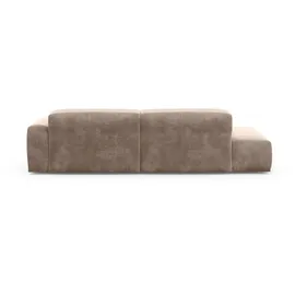 TRENDMANUFAKTUR Ecksofa TRENDMANUFAKTUR "Braga, mit hochwertigem Kaltschaum, L-Form, in Cord erhältlich", beige, B:275cm H:72cm T:160cm, 88% Polyester, 12% Polyacryl, Sofas, Ecksofa, modernes Sofa, Couch mit hohem Sitzkomfort, 275/72/160 cm (B/H/T)