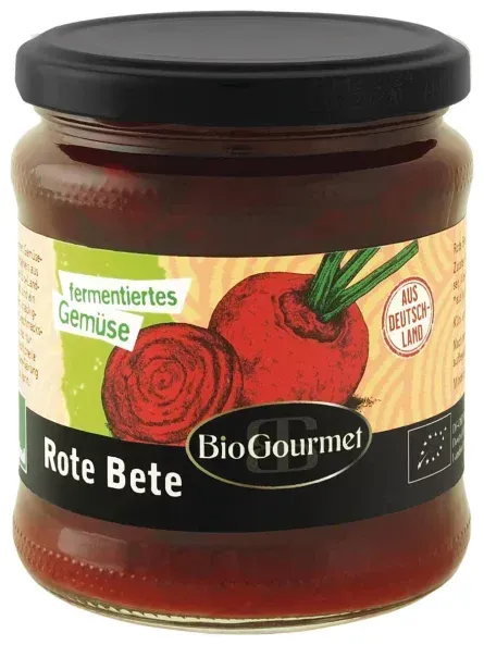 BioGourmet Rote Bete, milchsauer bio