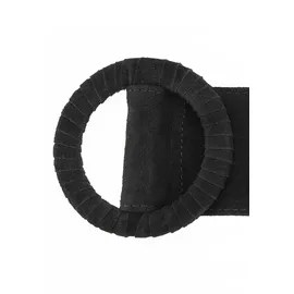 LASCANA Damengürtel Leder schwarz 90