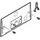 Geberit 240026001 Drückerplatte transparent