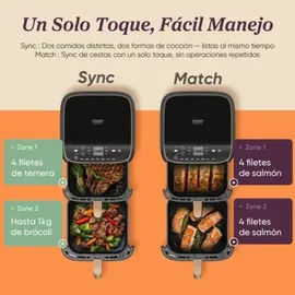 COSORI Turbo Tower Pro Smart Chef Edition AF-DC123S-DEUR Gold