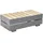 Solpuri Loungesystem Boxx Tisch-Modul XS - 305 - anthrazit 400 - Teak