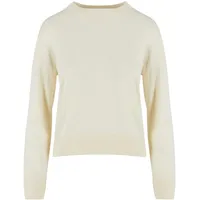 URBAN CLASSICS Knitted Pullover White Sand M