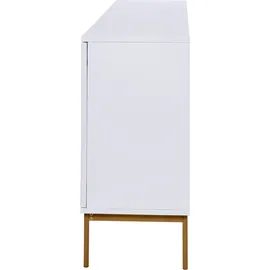 Jahnke »CARVE SB 150«, (1 St.), Sideboard, raffiniertes Design, edler Gold-Look, Breite 150 cm