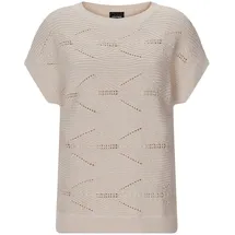GOLDNER Rundhalspullover beige 20