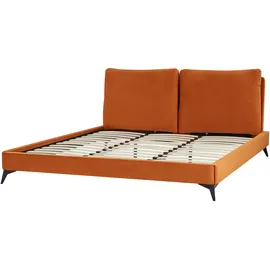 Beliani Melle 180 x 200 cm Orange