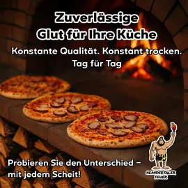 neandertaler feuer Brennholz Buchenholz Kaminholz Grillholz Hartholz Buche Feuerholz Holz für Kamin 10 kg