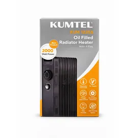 Kumtel Ölradiator KUM-1225 2000 W schwarz