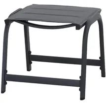 Siena Garden Tesoro Gartenhocker 51 x 44 x 52 cm anthrazit