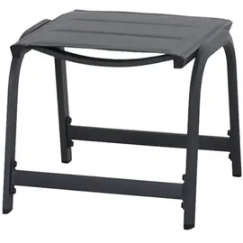 Siena Garden Tesoro Gartenhocker 51 x 44 x 52 cm anthrazit