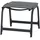 Siena Garden Tesoro Gartenhocker 51 x 44 x 52 cm anthrazit