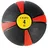HMS Medizinball Schwarz 4 kg