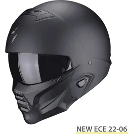 Scorpion Exo-Combat II Solid mattschwarz M