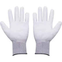 Quadrios ESD-Handschuh Kleider-Größe: L Polyamid, Polyurethan