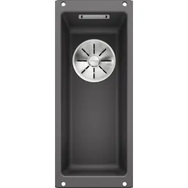 Blanco Subline 160-U felsgrau + Handbetätigung + InFino