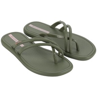 Ipanema Damen MEU SOL RASTEIRA AD Flipflop, Green/PINK, 39 EU