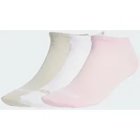 Adidas Thin Linear Low-Cut Socken, 3 Paar White /
