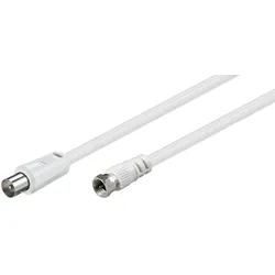 goobay - SAT/Antennen Adapterkabel ( Koax-Stecker