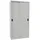 Pavoy Schiebetürenschrank Stahl 1950x1000x400 mm lichtgrau 4 Böden