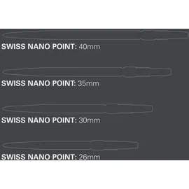 Target Swiss Nano Point Wechselspitzen Schwarz - 26mm