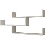 Mirjan24 Wandregal Trio 003 119 x 18 x 55 cm Beige