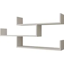 Mirjan24 Wandregal Trio 003 119 x 18 x 55 cm Beige