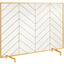 Vevor Funkenschutzgitter Eisen 980 mm Gold