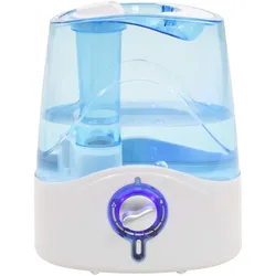 vidaXL Ultraschall-Luftbefeuchter kühler Nebel Nachtlicht 6 L 300 ml/h