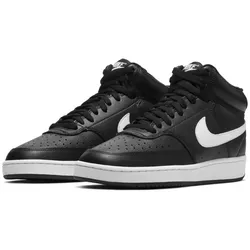 NIKE Court Vision Mid-Top Sneaker Damen black/white 35.5