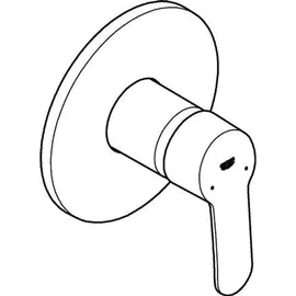 Grohe Eurostyle Cosmopolitan Einhand-Brausebatterie Fertigmontageset 24051002