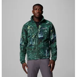 Columbia Steens Mountain Printed Jacket, Rain Forest Deschutestrees