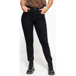 Queen Kerosin Betty Damen Jeans, schwarz, Größe 33