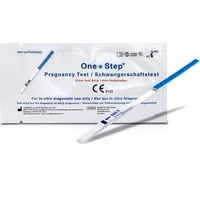 20 x One+Step ultraempfindlicher Schwangerschaftstest - Schwangerschaftstest Frühtest - Pregnancy Test - Frühschwangerschaftstest