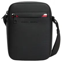 Tommy Hilfiger TH Corp Mini Reporter Umhängetasche Synthetik Black
