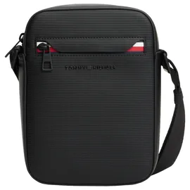 Tommy Hilfiger TH Corp Mini Reporter Umhängetasche Synthetik Black