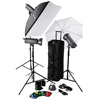 600P II Profi-Blitzstudio 3er-Set