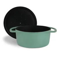 Springlane Cocotte mit Deckel – Gusseisen Topf Bräter Schmortopf