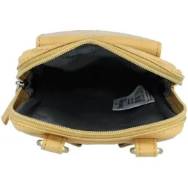 GREENLAND Nature Soft Handytasche Leder Safran