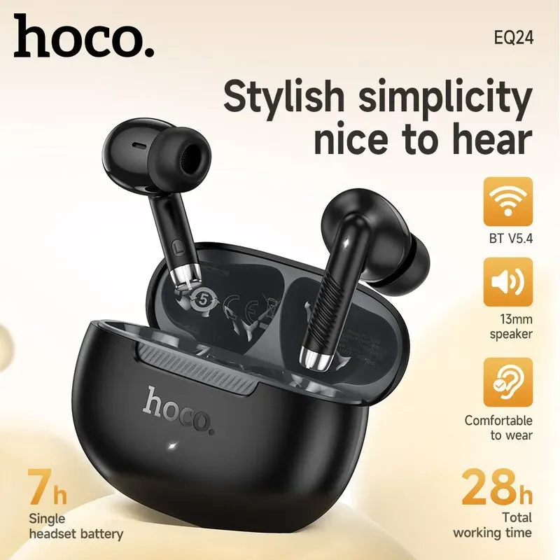 EQ24 Estrella kabelloses Bluetooth-Headset - Mitternachtsschwarz