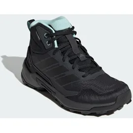 adidas Terrex Eastrail 3 Mid Climaproof Wanderschuhe - Carbon / Core Black / Semi Flash Aqua - EU 41 1/3