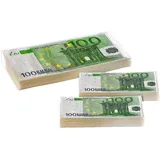 Imponier-Set 20 Taschentücher & 10 Servietten im 100-Euro-Design