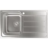 Cata CDP-1 ED Unterbauspüle Rechteckig Edelstahl