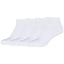 CAMANO Sneakersocken 4er Pack Weiß 43-46