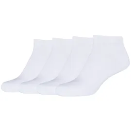CAMANO Sneakersocken 4er Pack Weiß 43-46