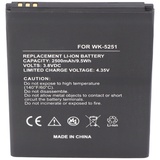 AccuCell Akku passend für den Wiko Pulp FAB 3G, Pulp FAB 4G Akku 5251