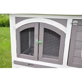 nanook shop Kleintierkäfig Murmel 110 x 52 x 108 cm taupe / weiss