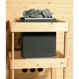 Karibu Bedine inkl. 9 kW Bioofen + ext. Steuerung